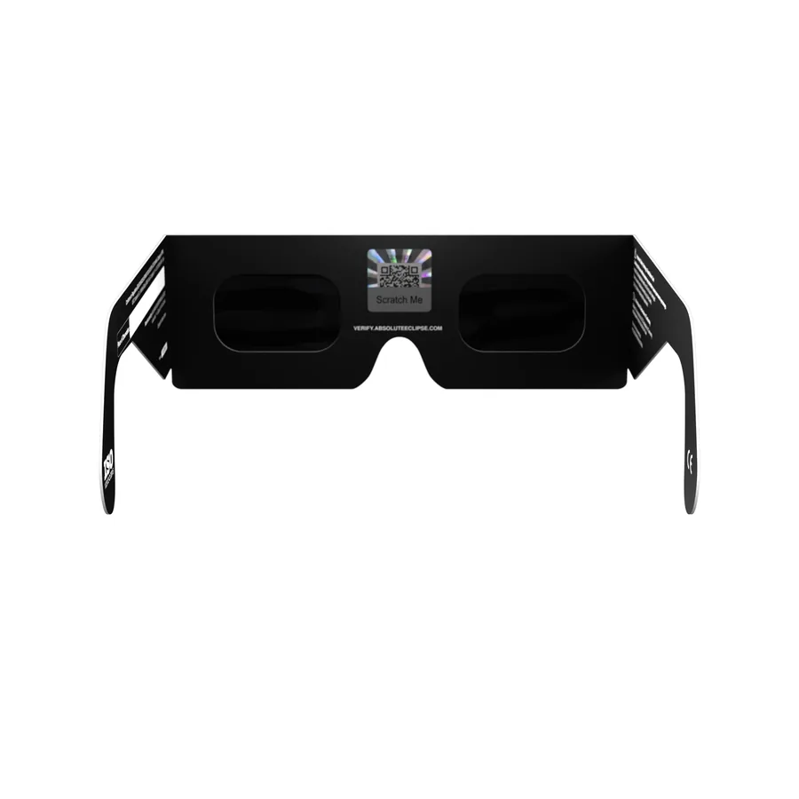 HÉLIO Sonnenfinsternisbrille — Prüfhologramm